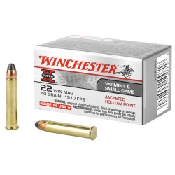 50 Munitions Cal.22 WIN MAG...