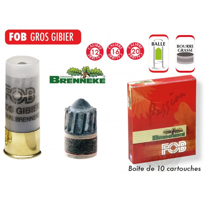 FOB SILBER BRENNEKE CALIBRE 20