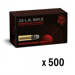 500 munitions Geco rifle 22 Lr