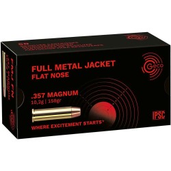 50 Munitions GECO Cal.357 Mag FMJ 158gr