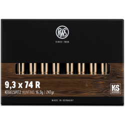 Balles Rws Pointe conique Ks 9.3X74R