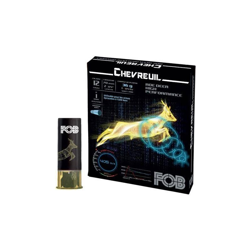 Fob Chevreuil Super Chasse Calibre 12 - 36g