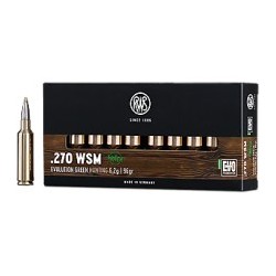 20 Munitions RWS Cal.270...