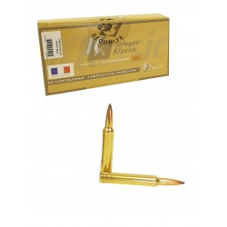 Cartouche à balle Sologne 300 Wby Mag Nosler Partition 180gr