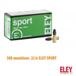 500 munitions Eley Sport,...
